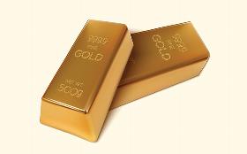 two 500 gram bars of gold